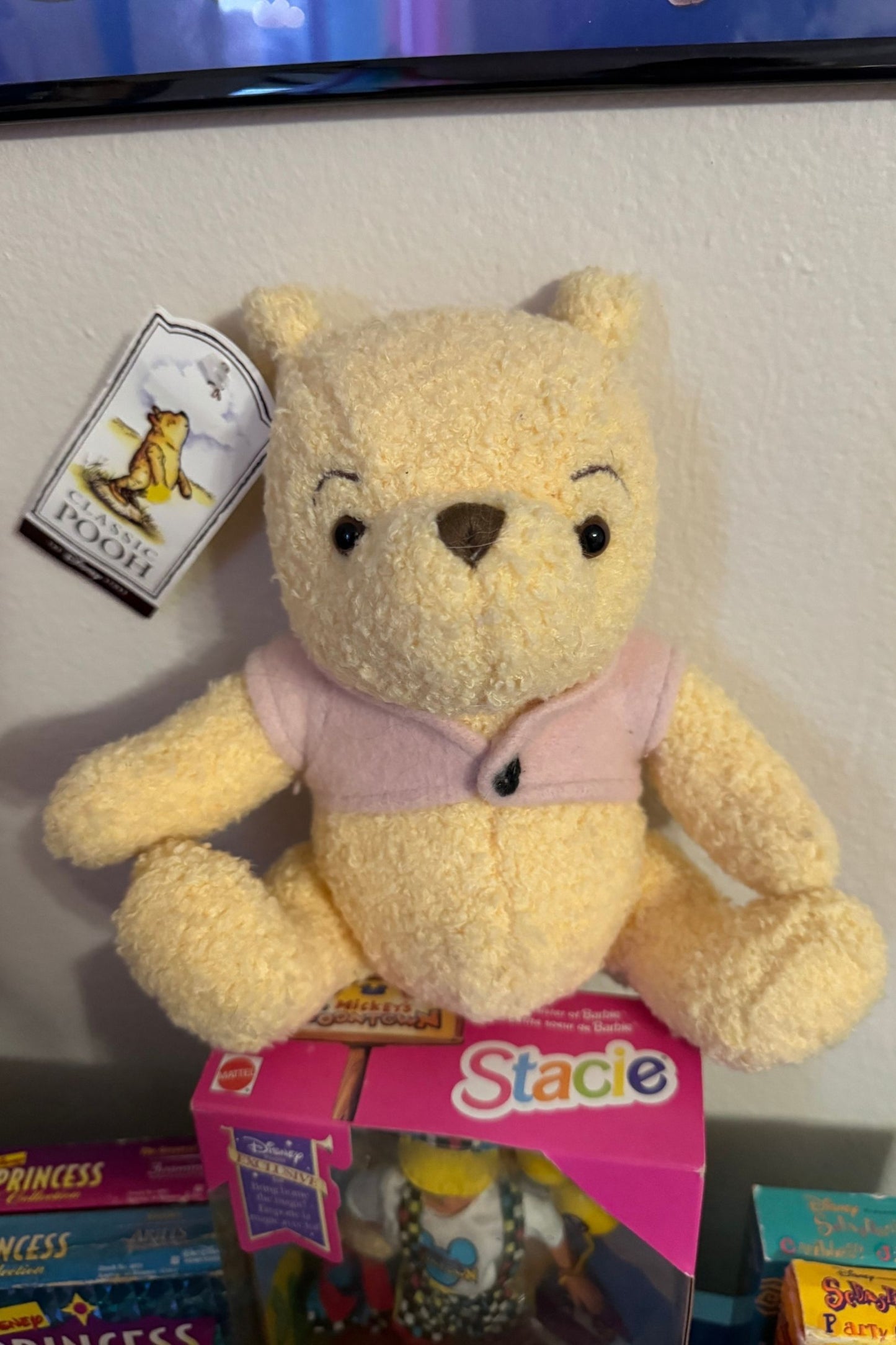 CLASSIC WINNIE THE POOH DISNEY STORE PLUSH*