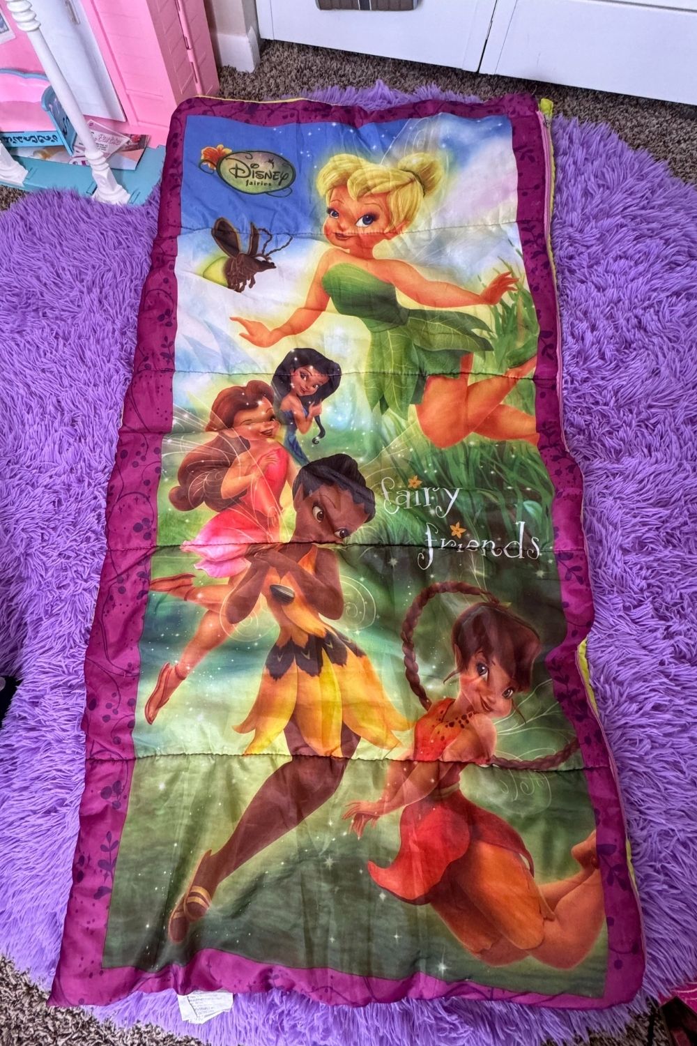 TINKERBELL FAIRIES SLEEPING BAG*