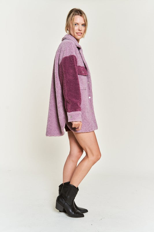 BERRY BREEZE SHERPA JACKET