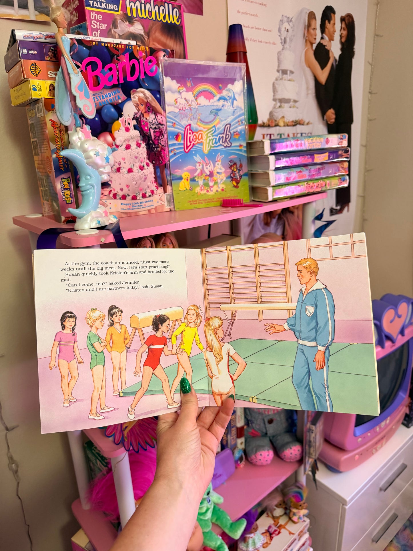 Best friends Barbie book