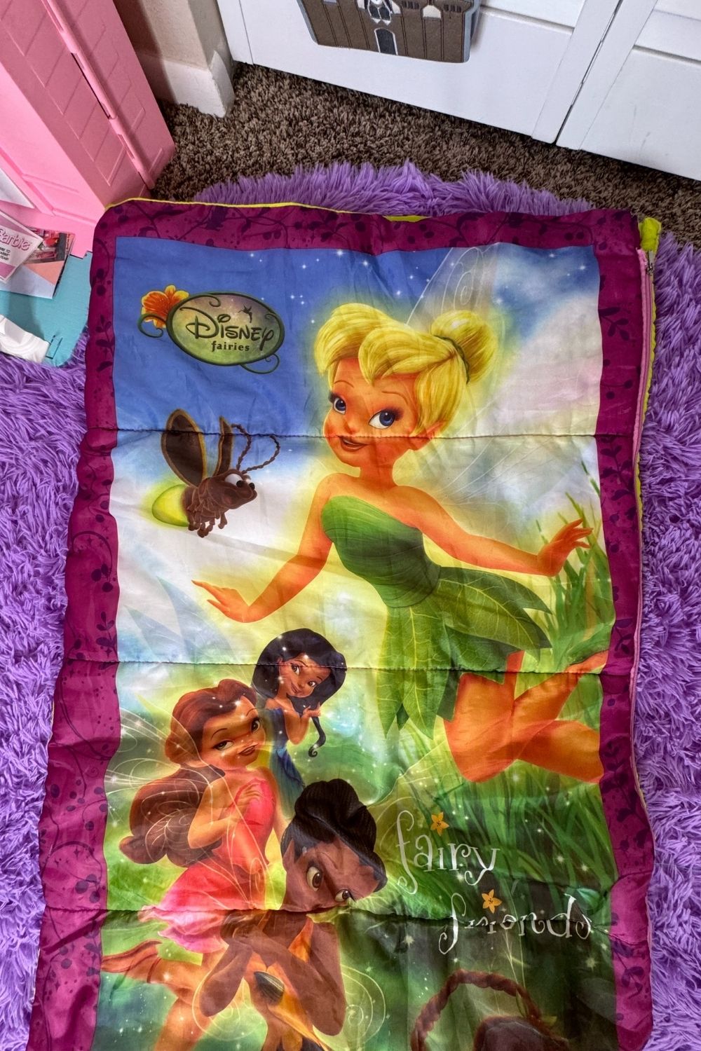 TINKERBELL FAIRIES SLEEPING BAG*