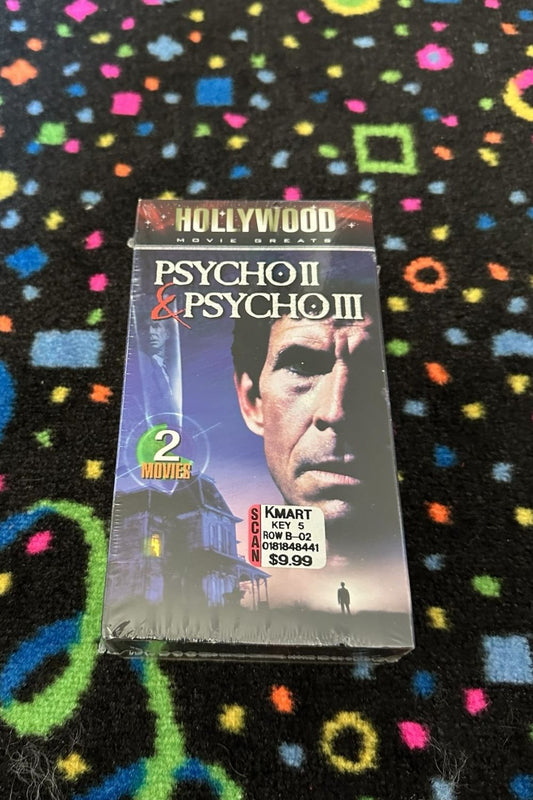 PYSCHO II & PSYCHO III VHS COMBO SET*