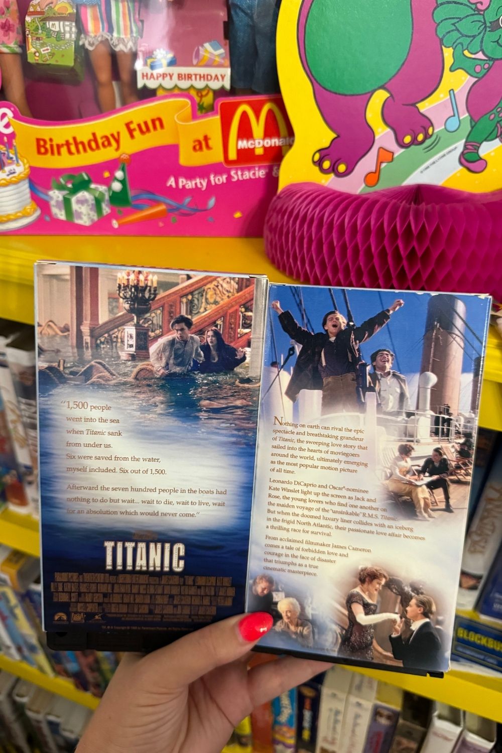 TITANIC VHS SET*