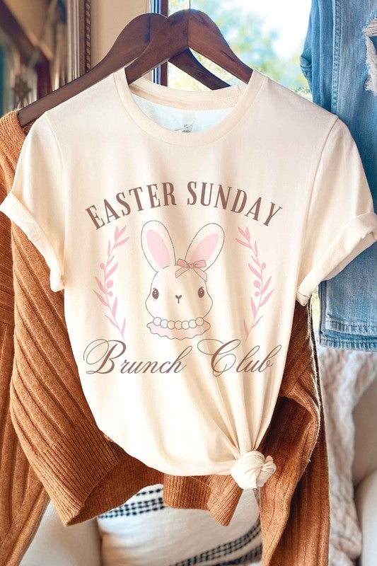 EASTER SUNDAY BRUNCH CLUB GRAPHIC TEE