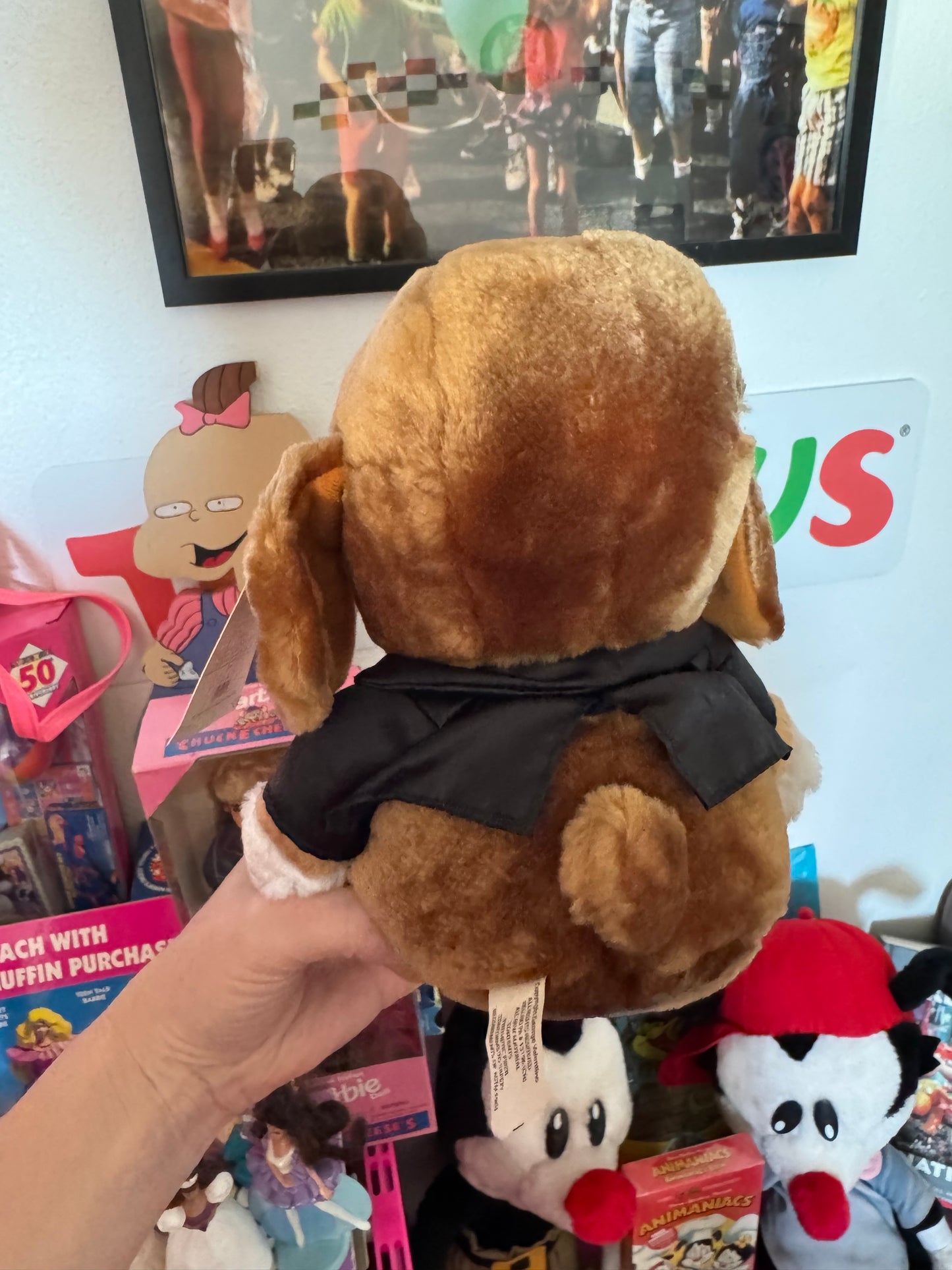 VINTAGE SAD SAM HONEY VALENTINES PLUSH WITH TAG