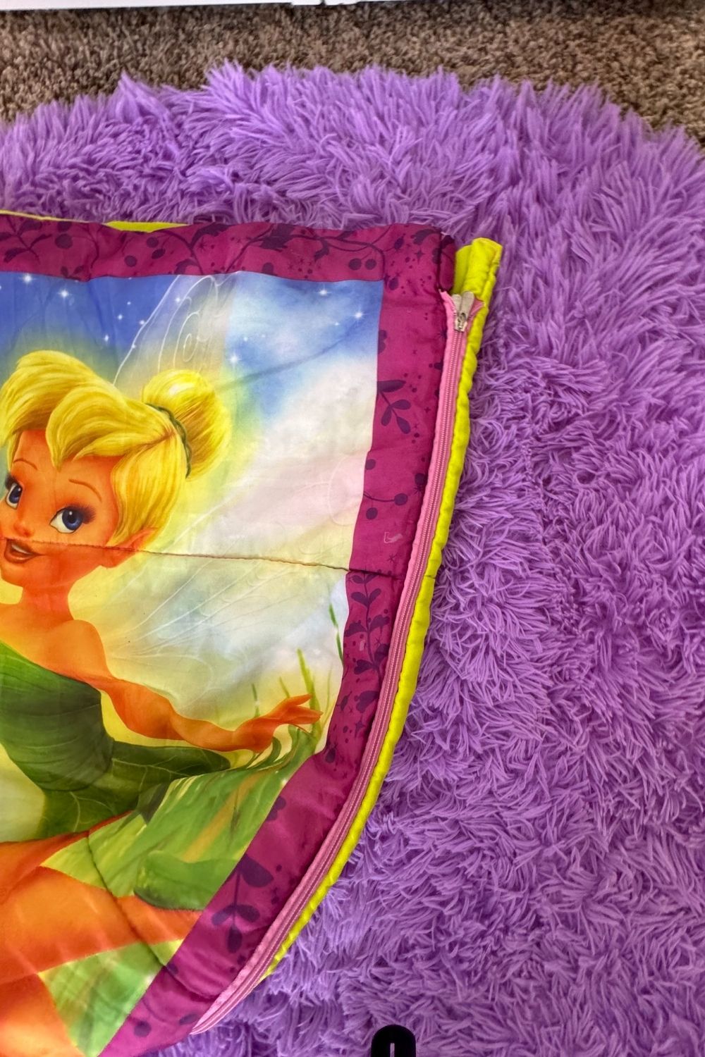 TINKERBELL FAIRIES SLEEPING BAG*