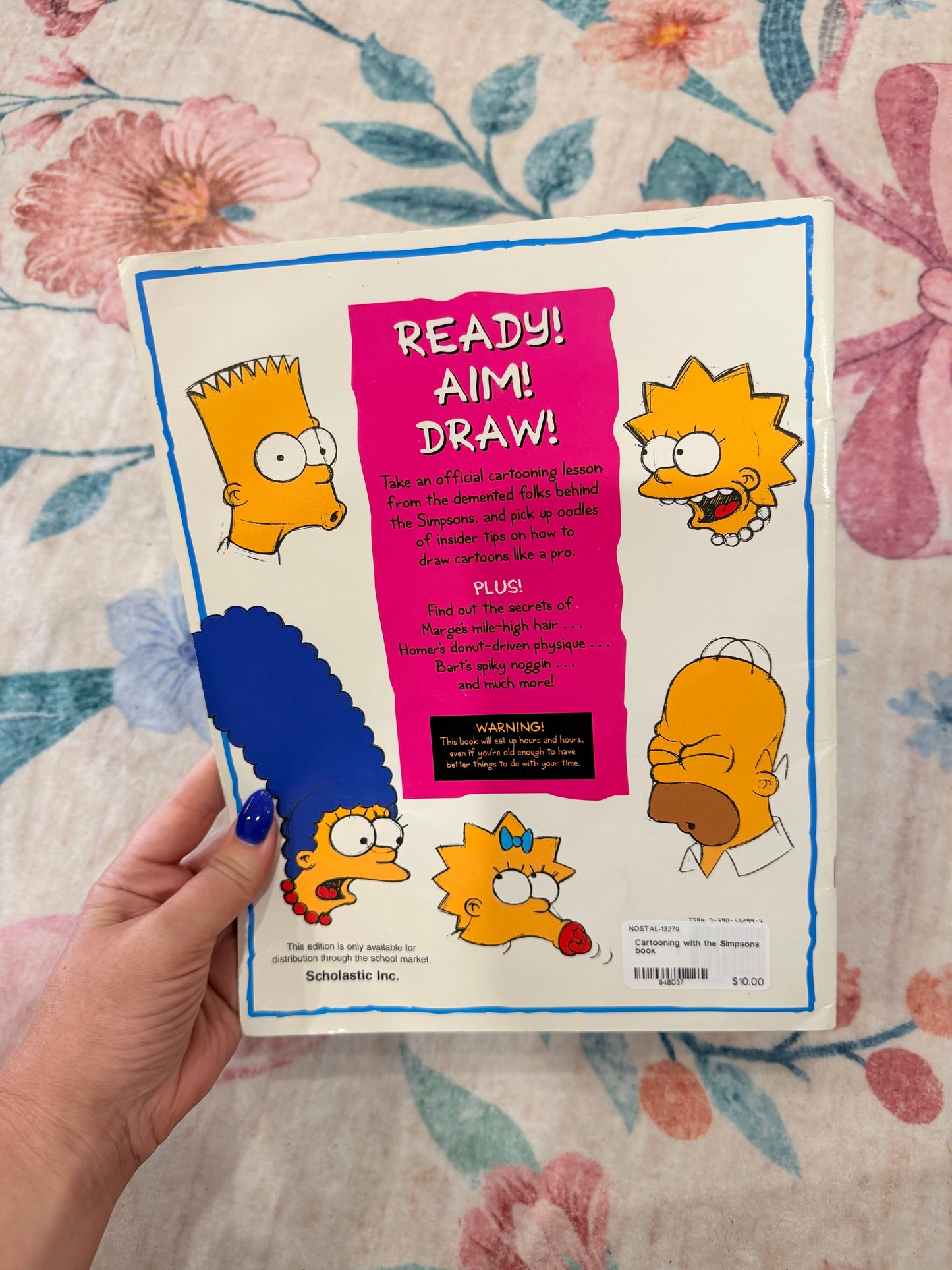 Cartooning with the Simpsons book
