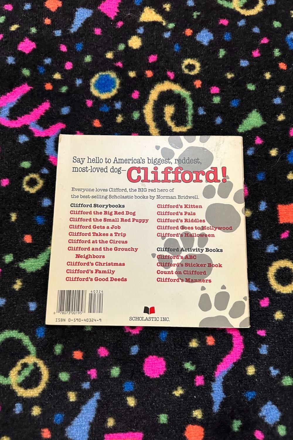 CLIFFORD'S HALLOWEEN BOOK*