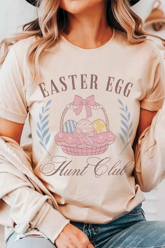 EASTER EGG HUNT CLUB GRAPHIC TEE