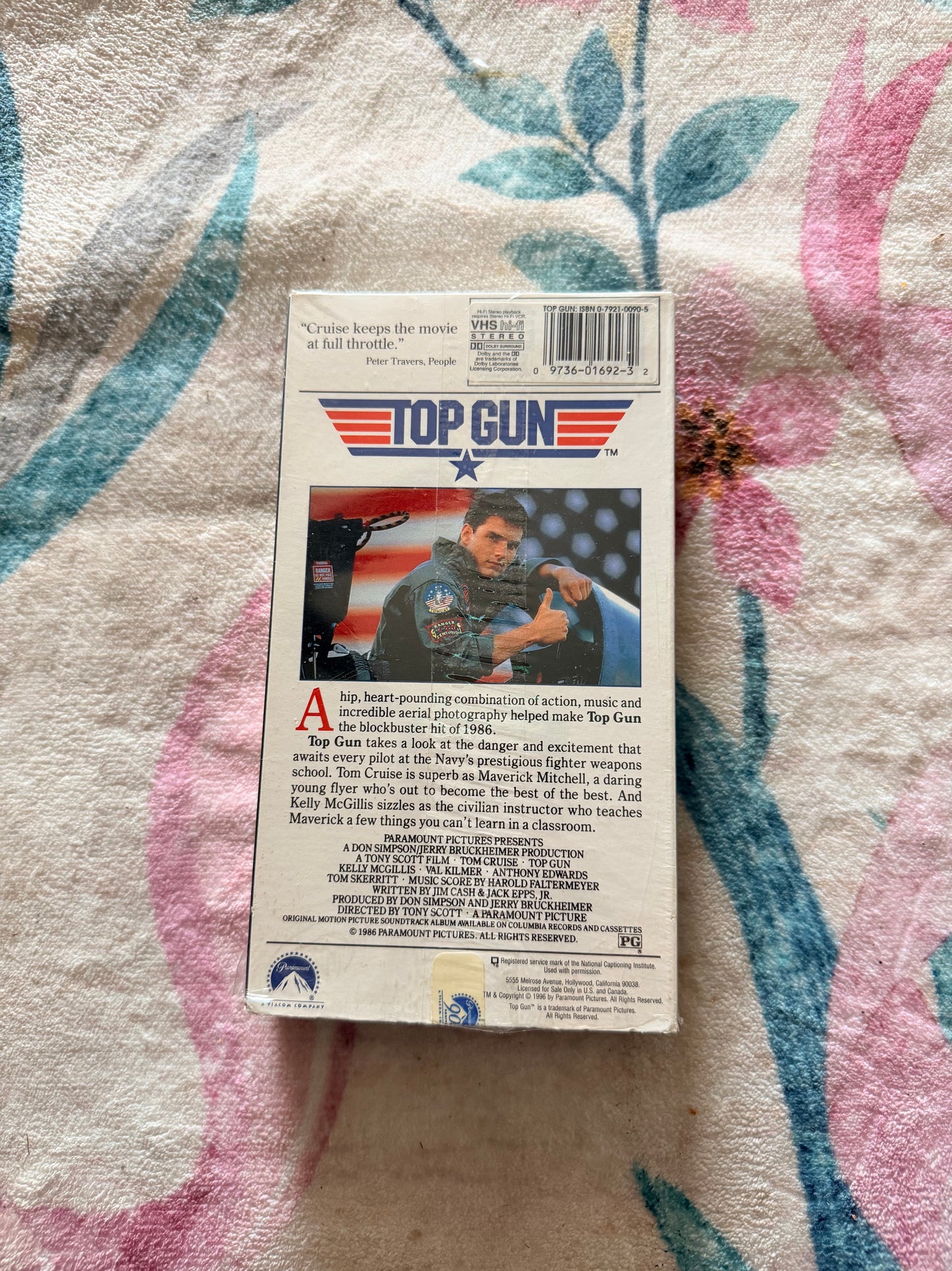 Top Gun VHS