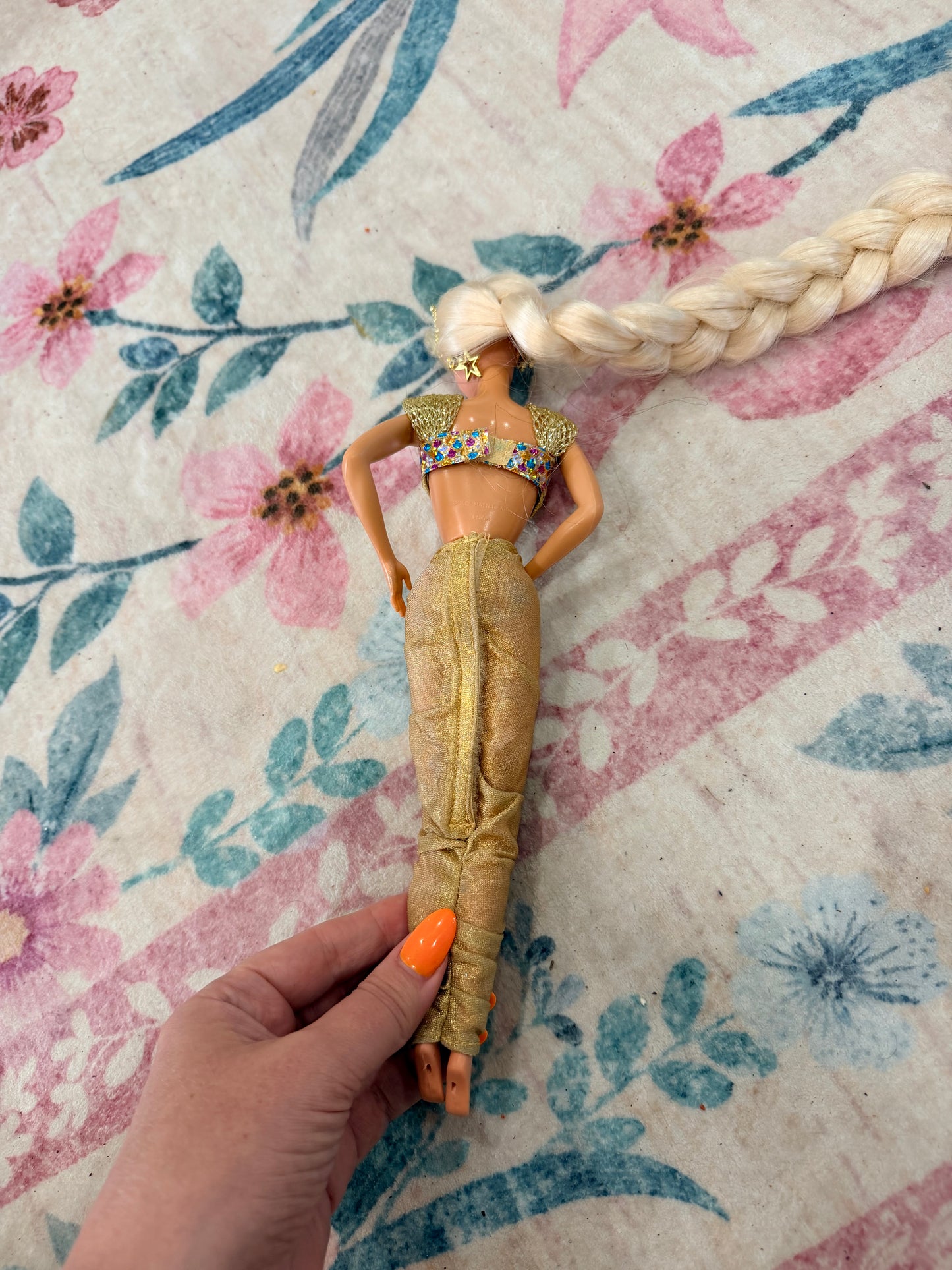 1995 Mattel Jewel Hair Barbie braid
