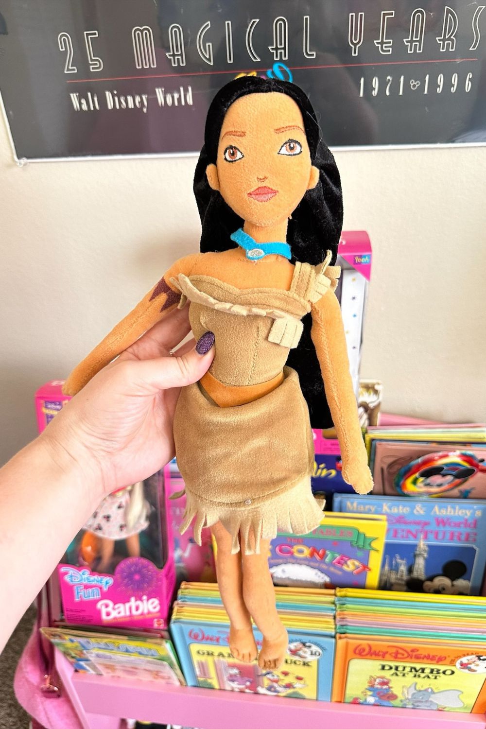 DISNEY POCAHONTAS PLUSH DOLL*