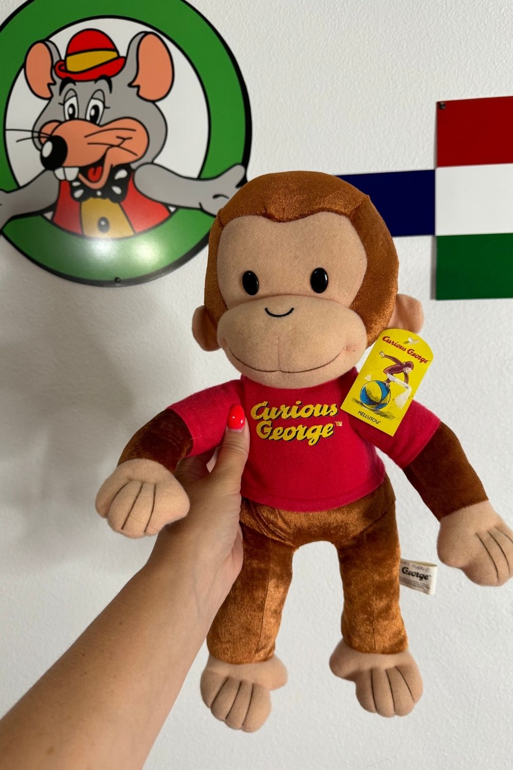 CURIOUS GEORGE 2006 PLUSH*