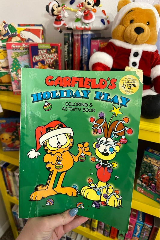 2005 GARFIELD’S HOLIDAY PLAY COLORING BOOK*