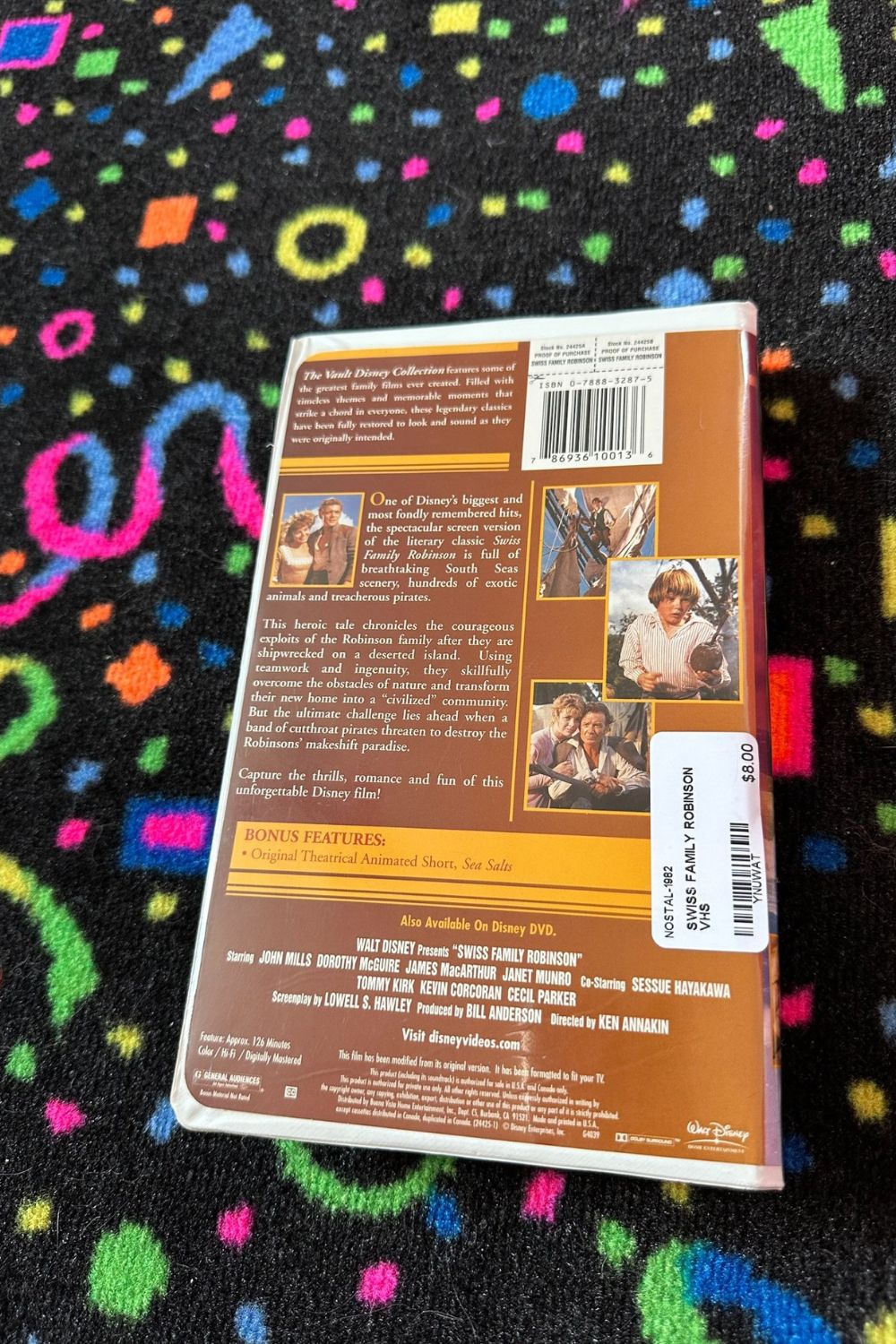 VAULT DISNEY COLLECTION SWISS FAMILY ROBINSON DVD*