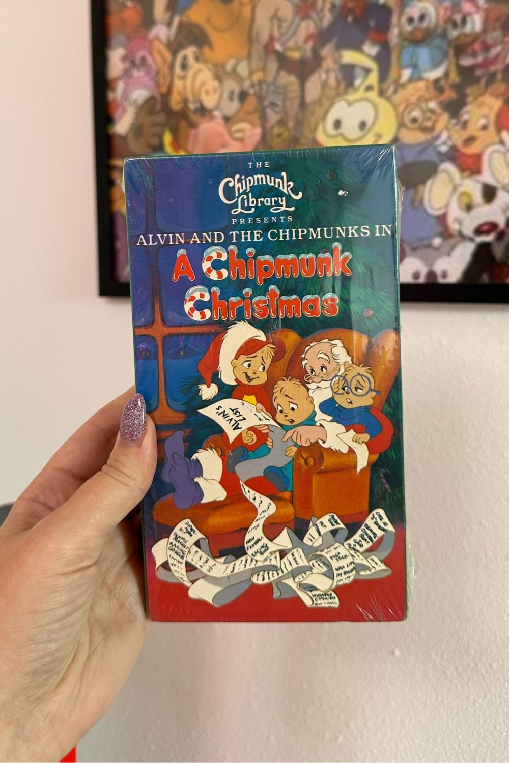 A CHIPMUNK CHRISTMAS VHS (SEALED)*