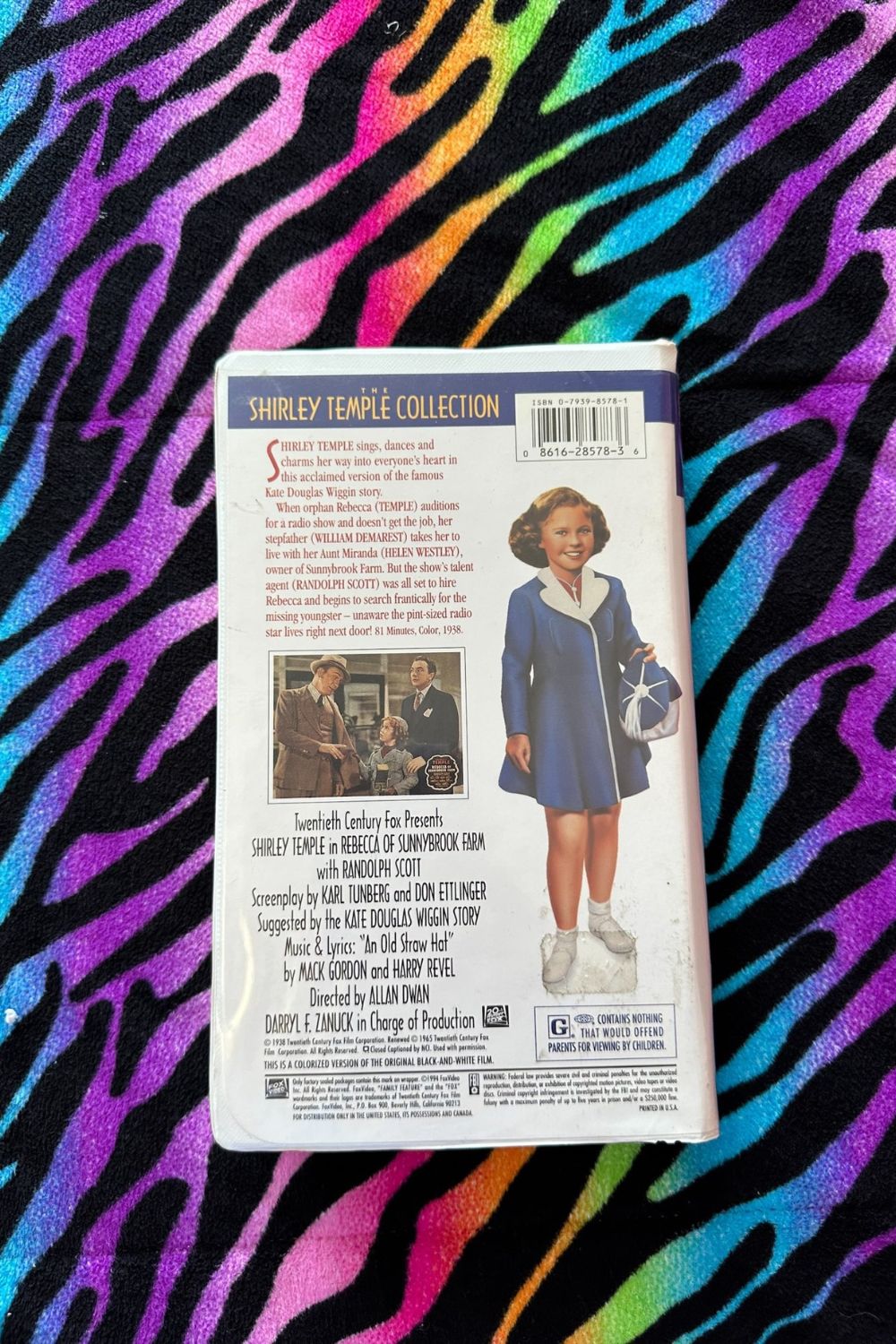 SHIRLEY TEMPLE - REBECCA OF SUNNYBROOK FARM VHS* – Nostalchicks