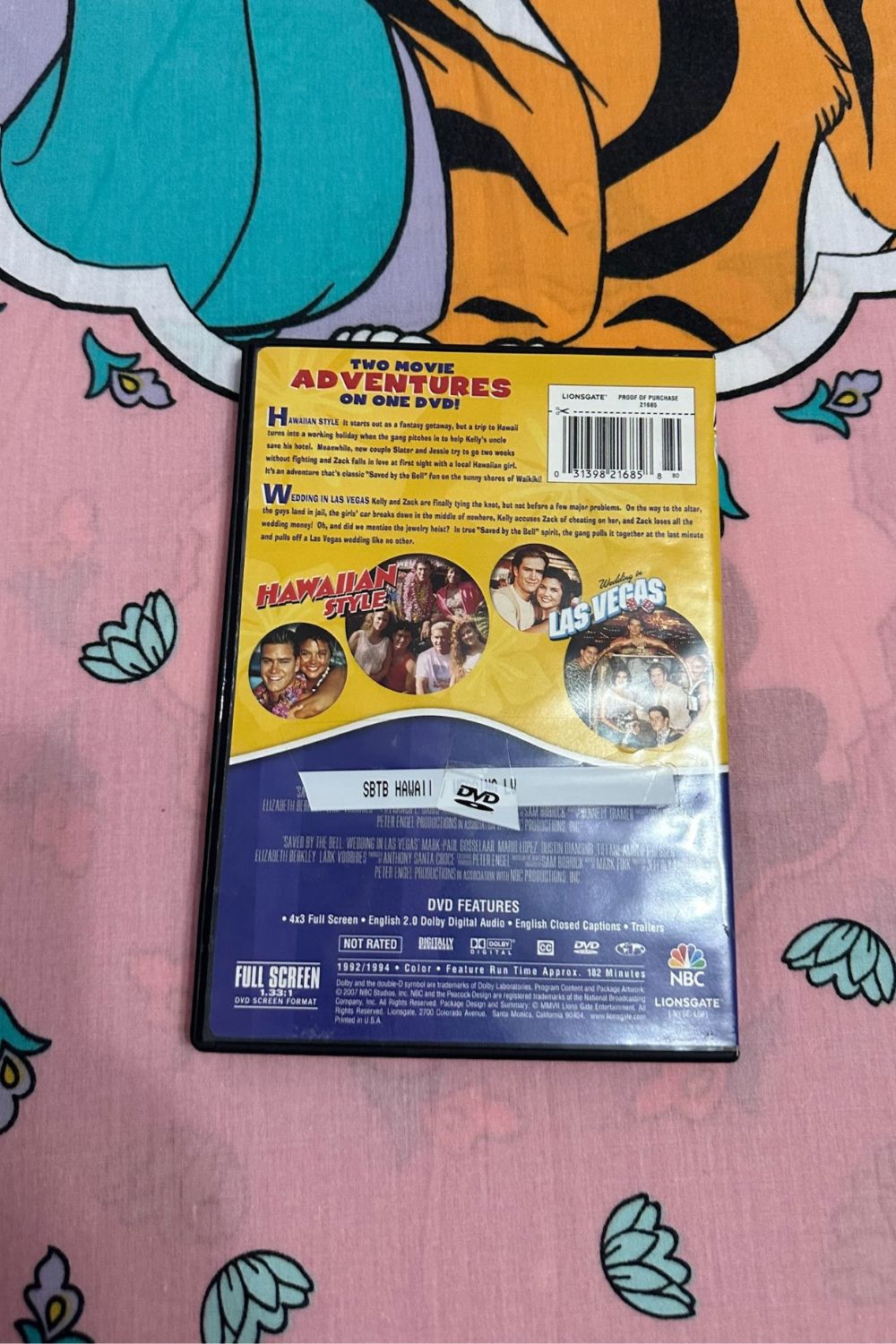 SAVED BY THE BELL: DOUBLE FEATURE 2 MOVIES! DVD .*