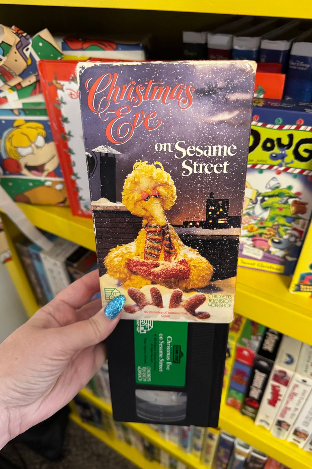 CHRISTMAS EVE ON SESAME STREET VHS*