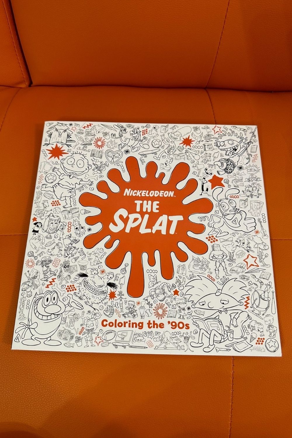 THE SPLAT COLORING BOOK* Nostalchicks