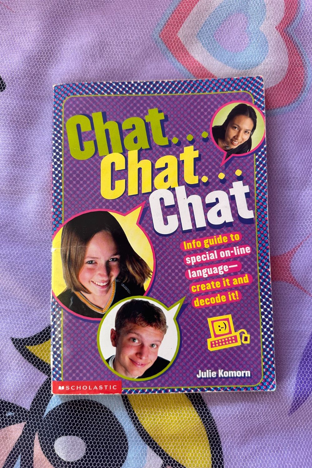 90's CHAT CHAT CHAT ON ONLINE LANGUAGE BOOK*