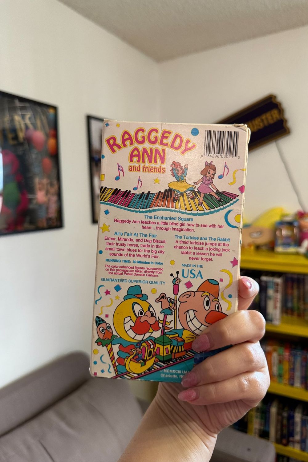 RAGGEDY ANN AND FRIENDS VHS*