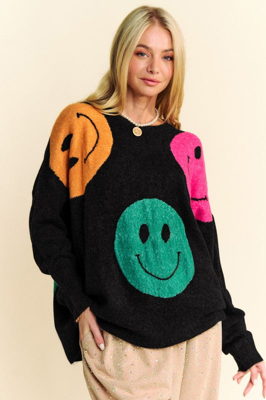 HOLLY JOLLY SMILE SWEATER