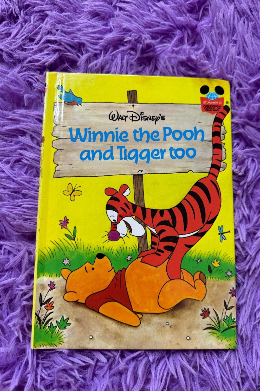 WINNIE THE POOH AND TIGER TOO BOOK*