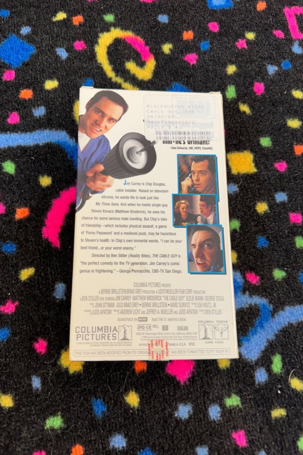 THE CABLE GUY VHS*