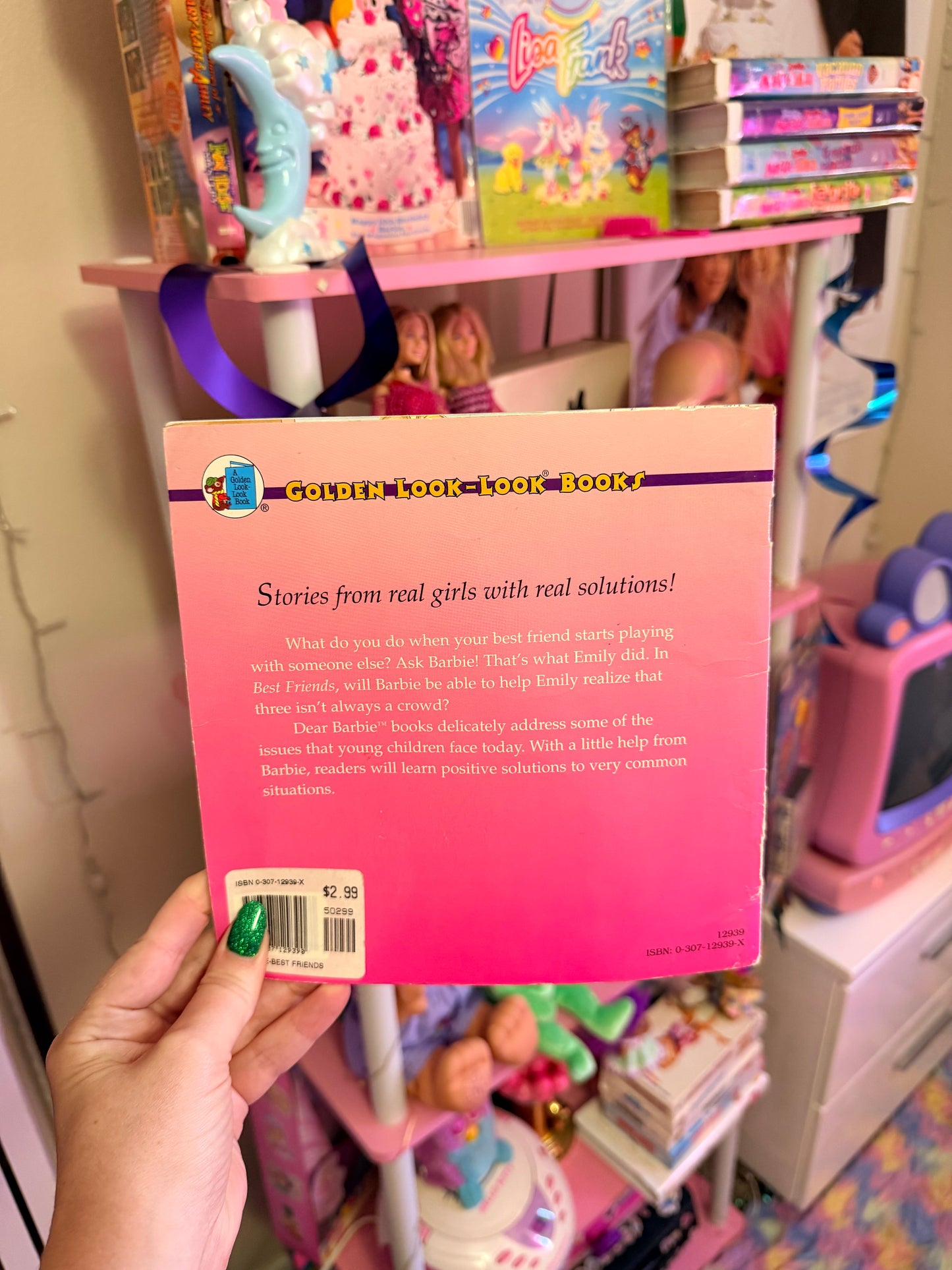 Best friends Barbie book