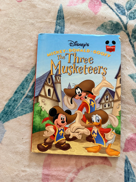 Mickey-Donald-Goofy The Three Musketeers book