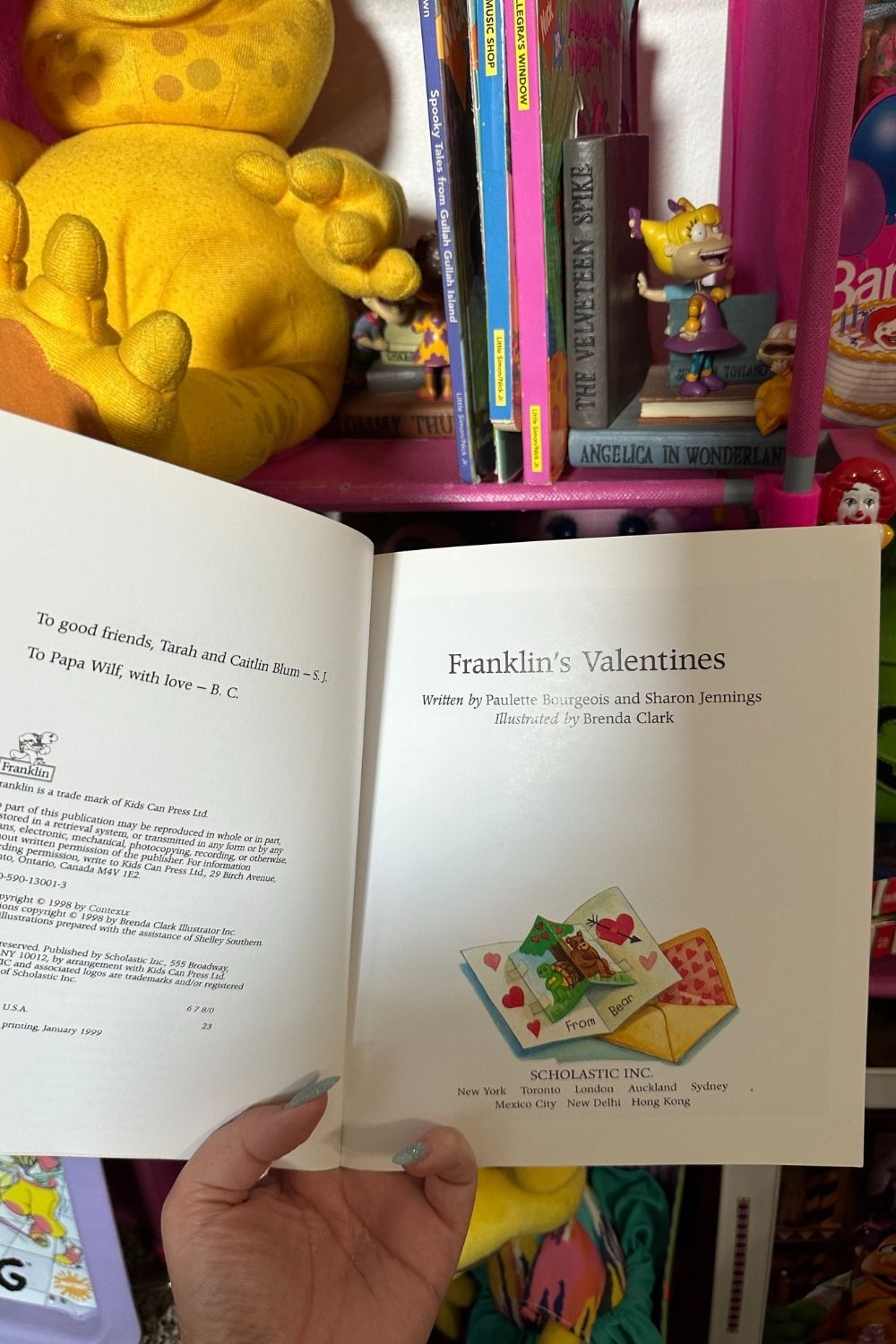 FRANKLIN’S VALENTINES BOOK*