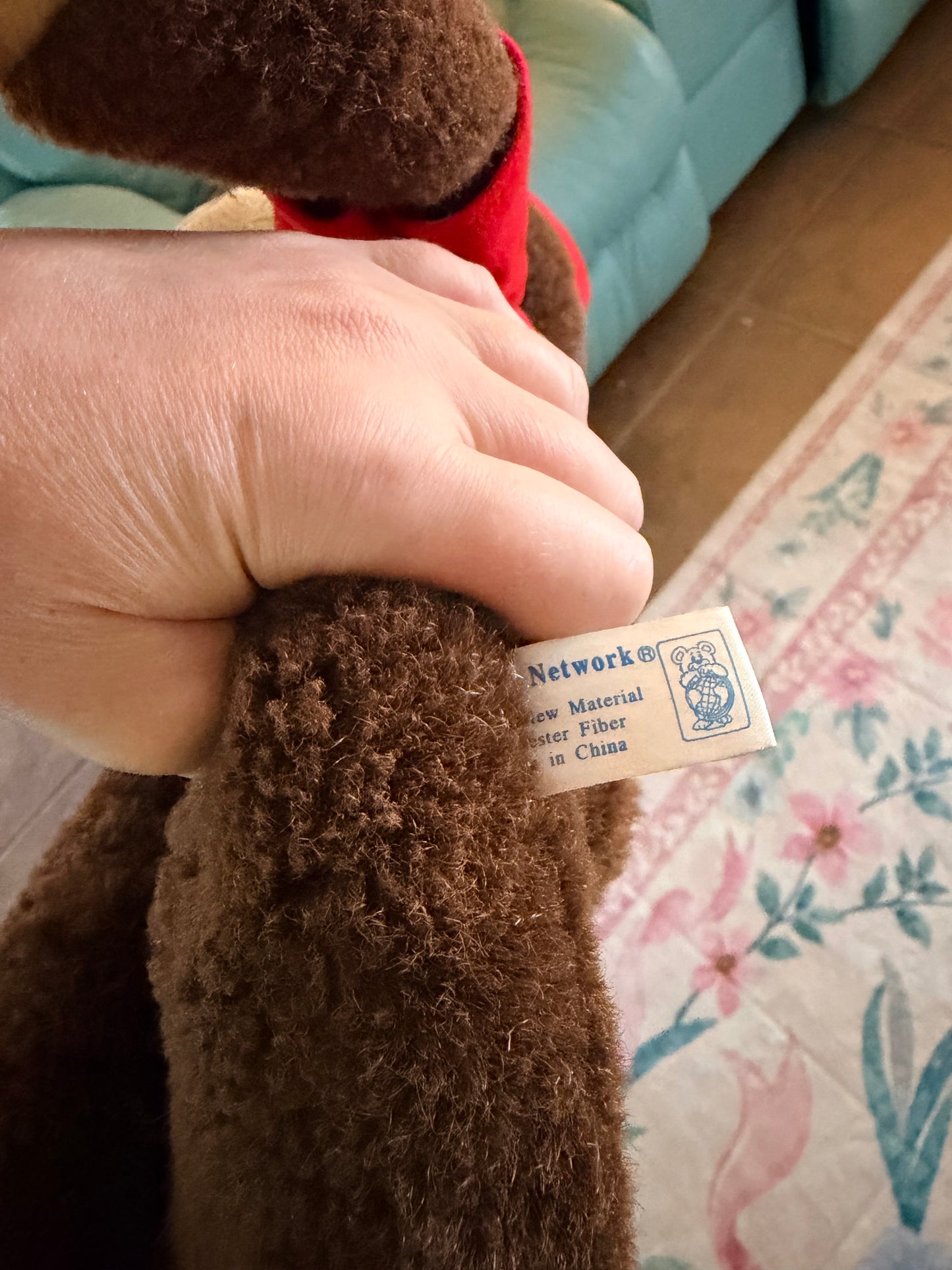 Vintage Curious George plush