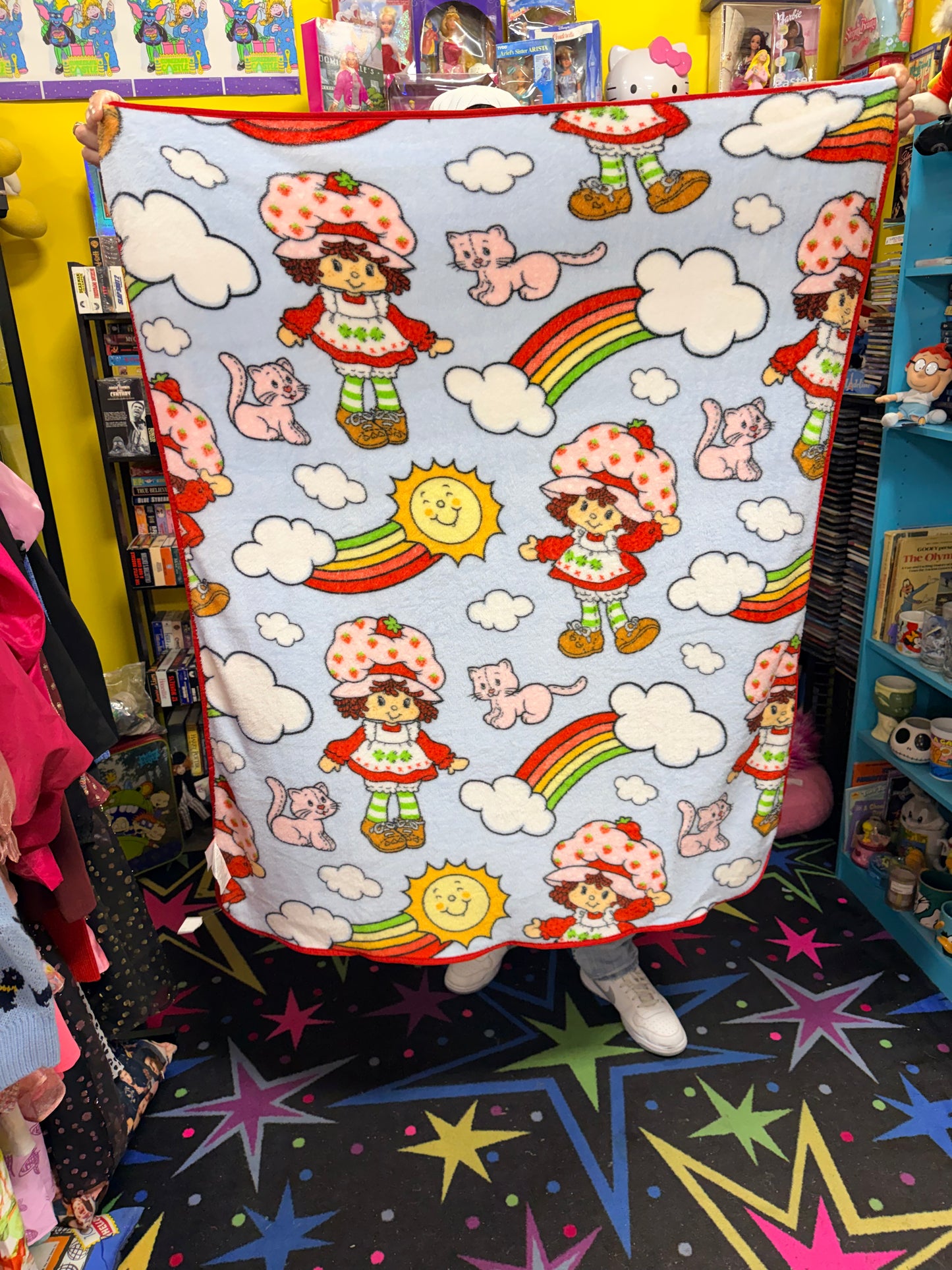 Strawberry Shortcake throw blanket