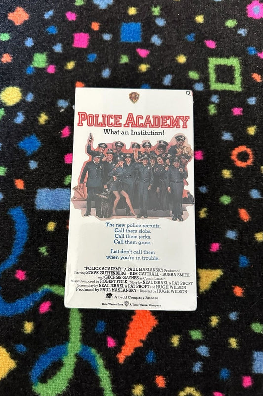 POLICE ACADEMY VHS (SEALED)*