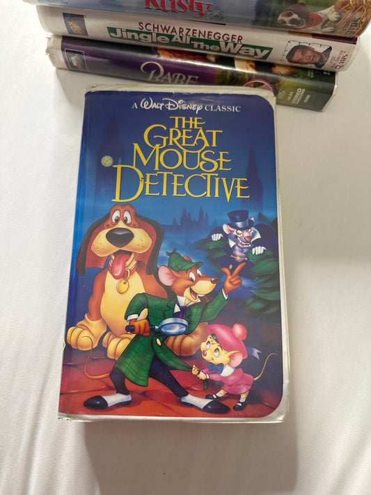 THE GREAT MOUSE DETECTIVE VHS*