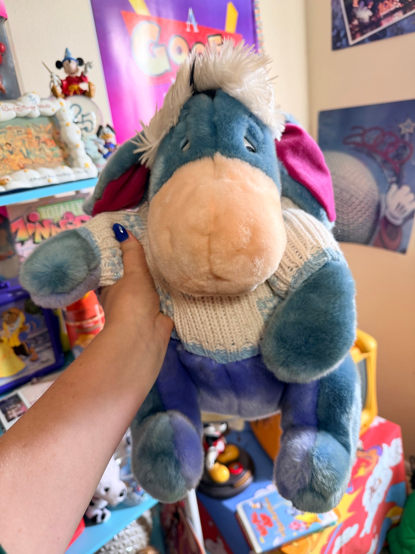 Holiday Eeyore plush