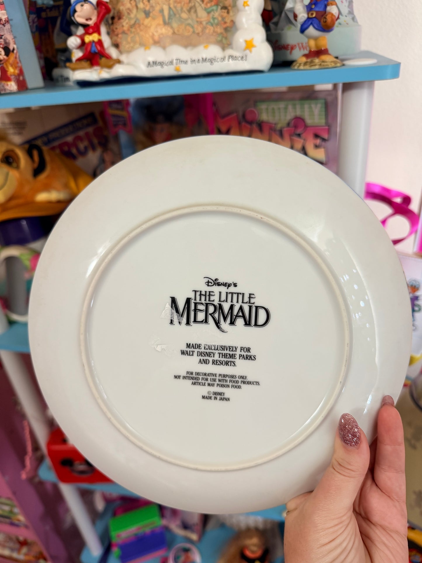 The little mermaid collectors plate