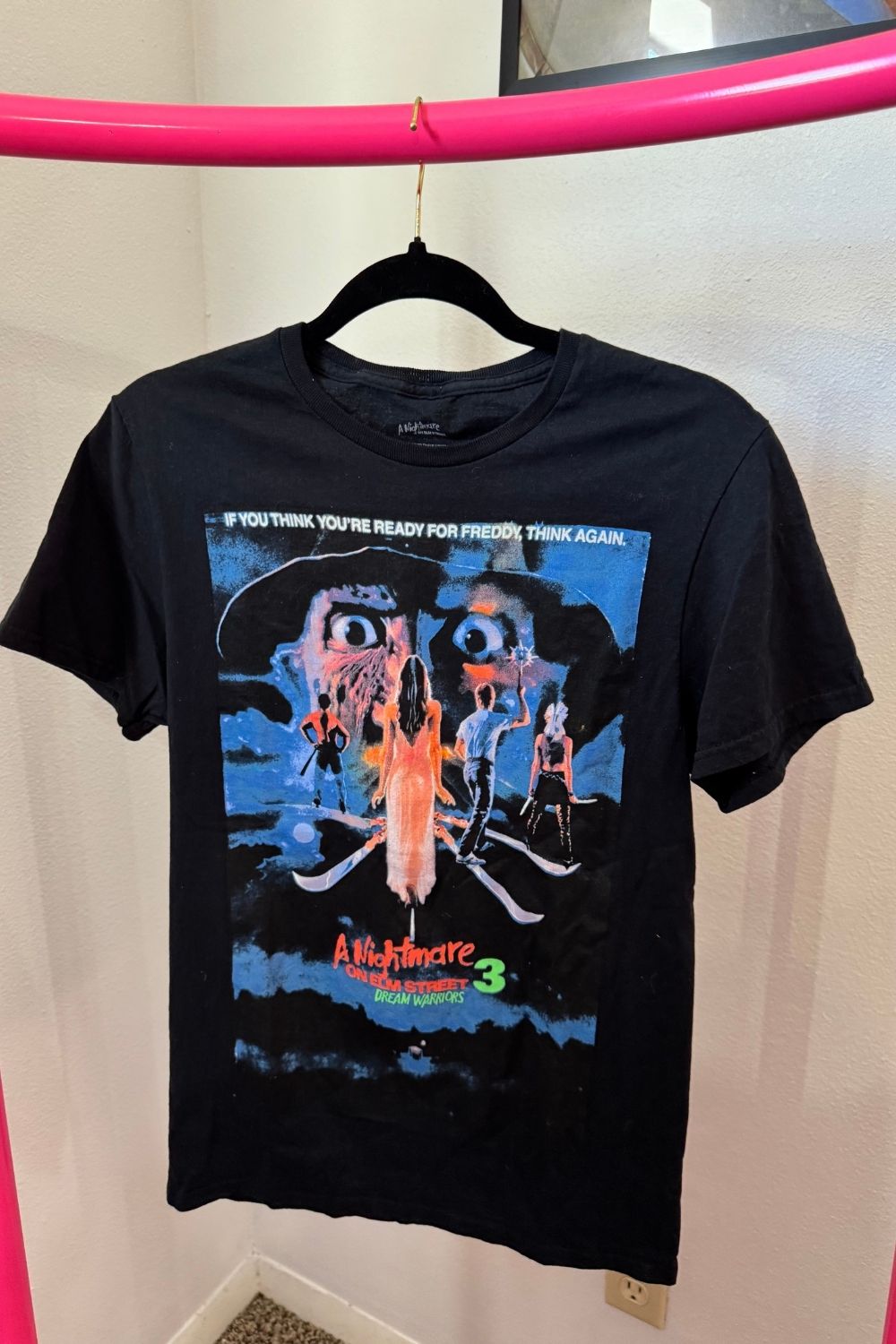 NIGHTMARE ON ELM STREET 3 TEE SIZE SMALL*