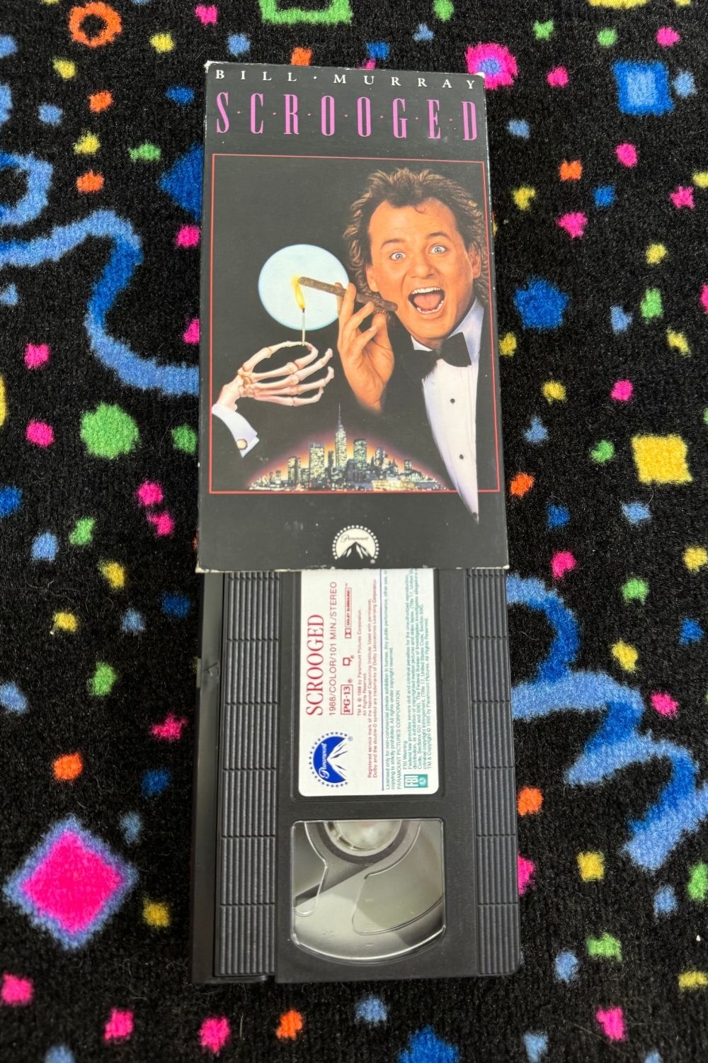 SCROOGED VHS*