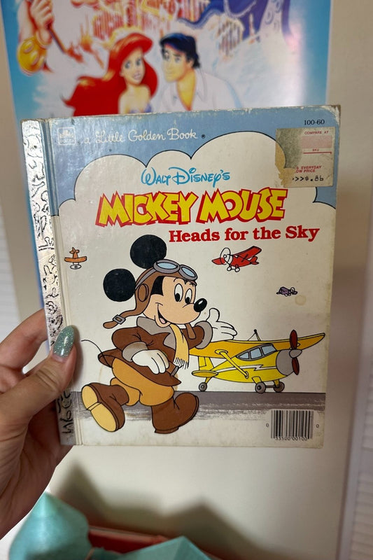 MICKEY MOUSE HEADS FOR THE SKY GOLDENBOOK*