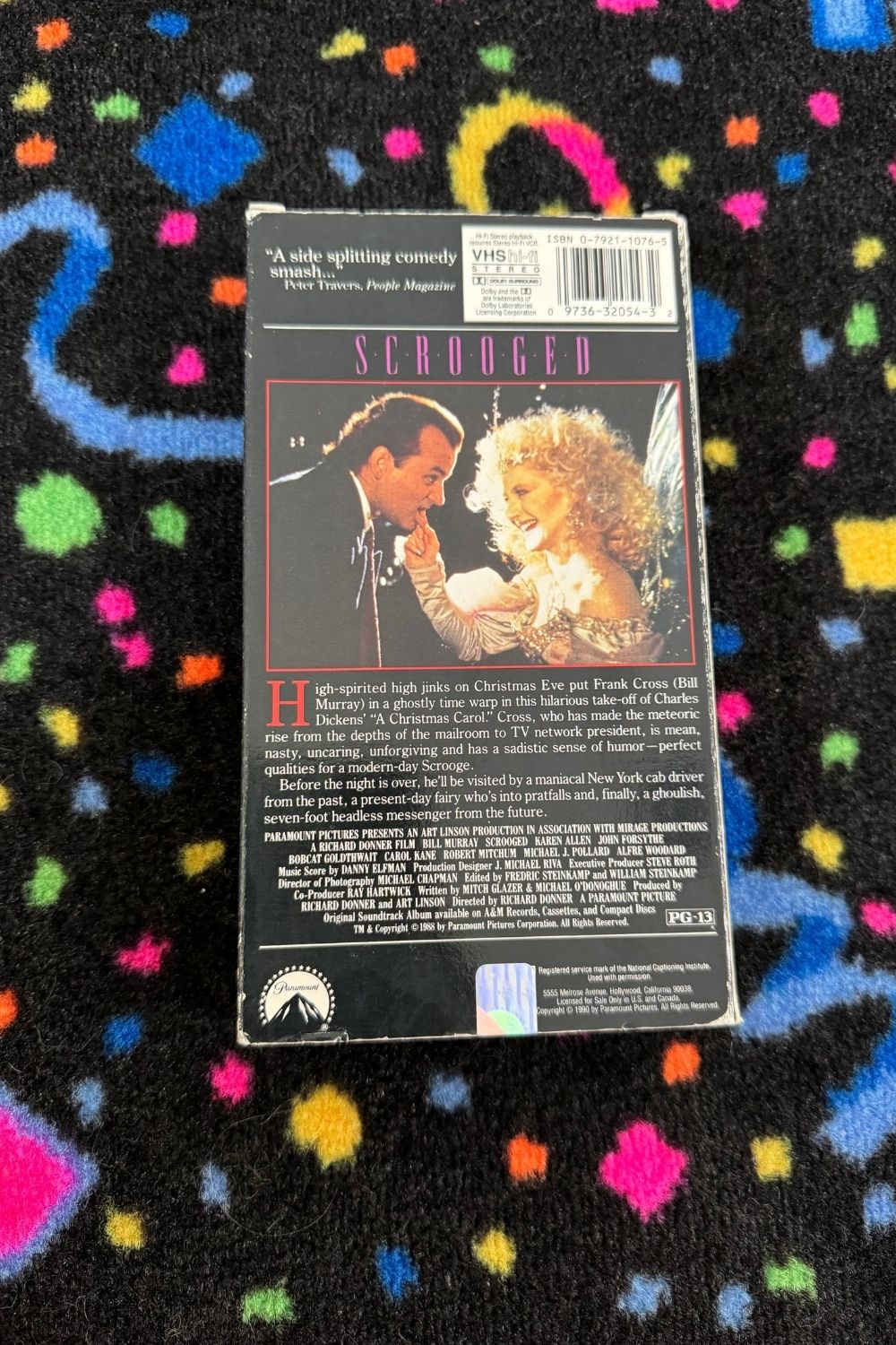 SCROOGED VHS*