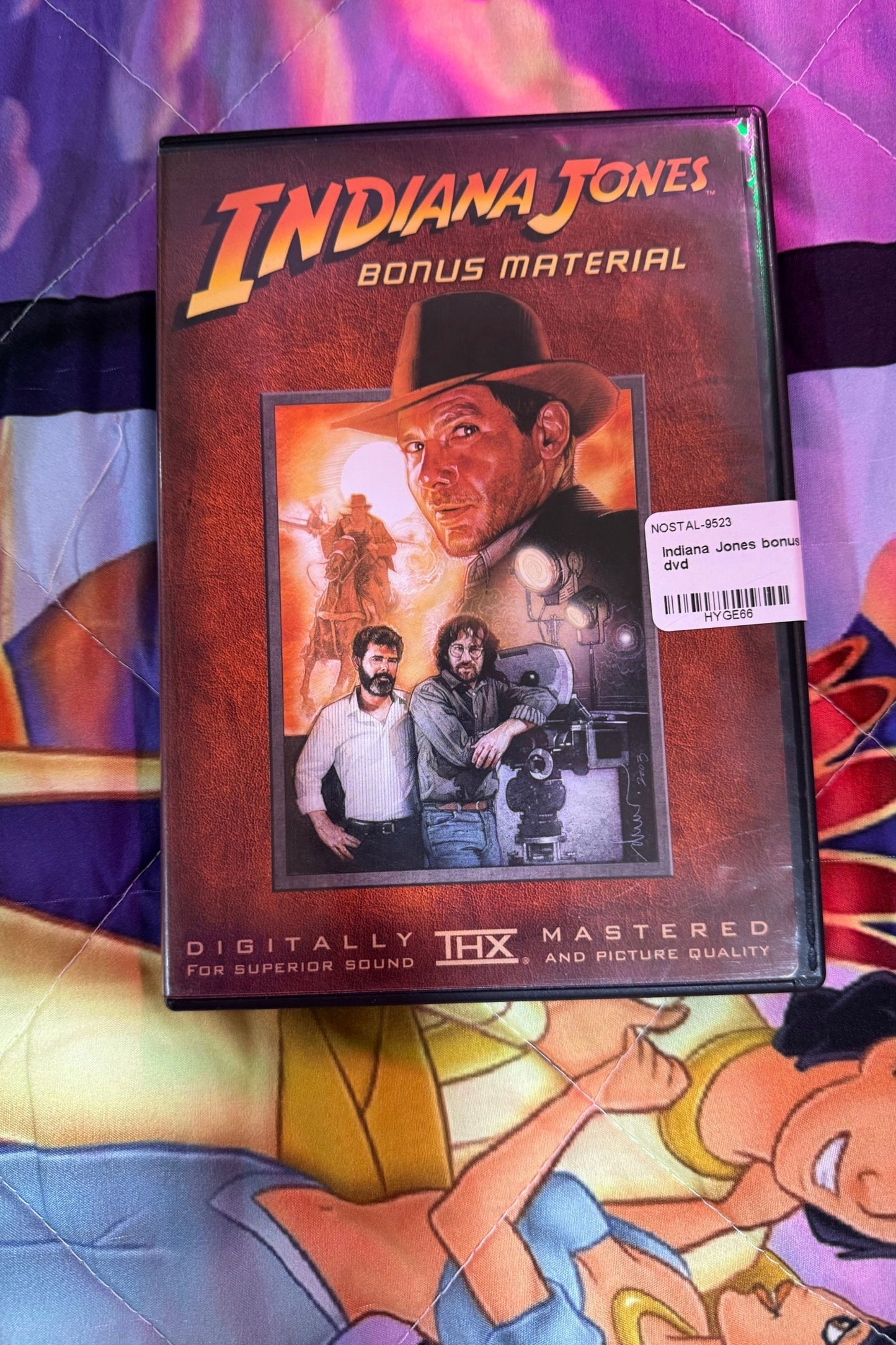 INDIANA JONES BONUS MATERIAL DVD*