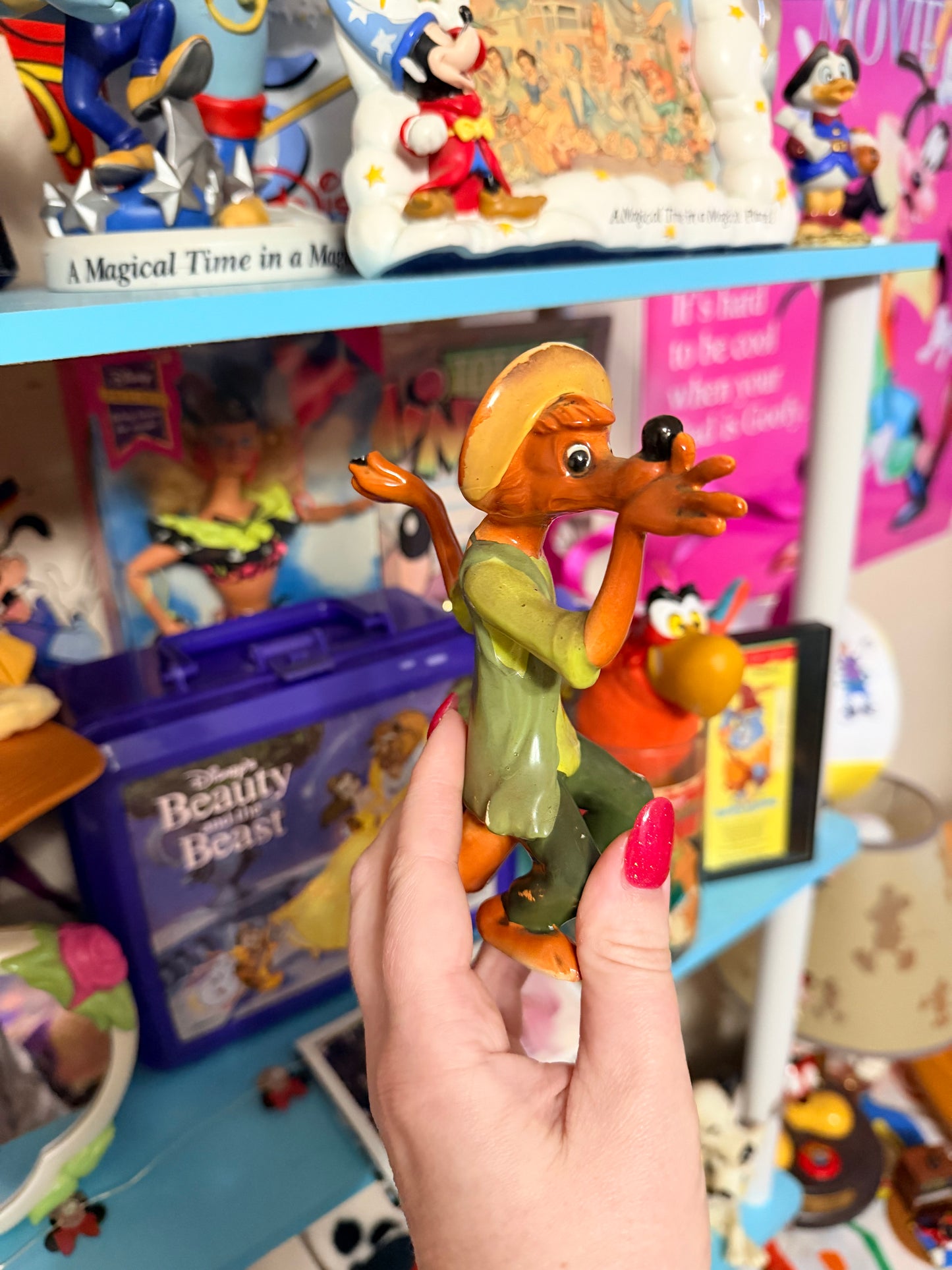 Rare Disney Song Of The South Splash Mountain 5.5" Brer Fox Figurine