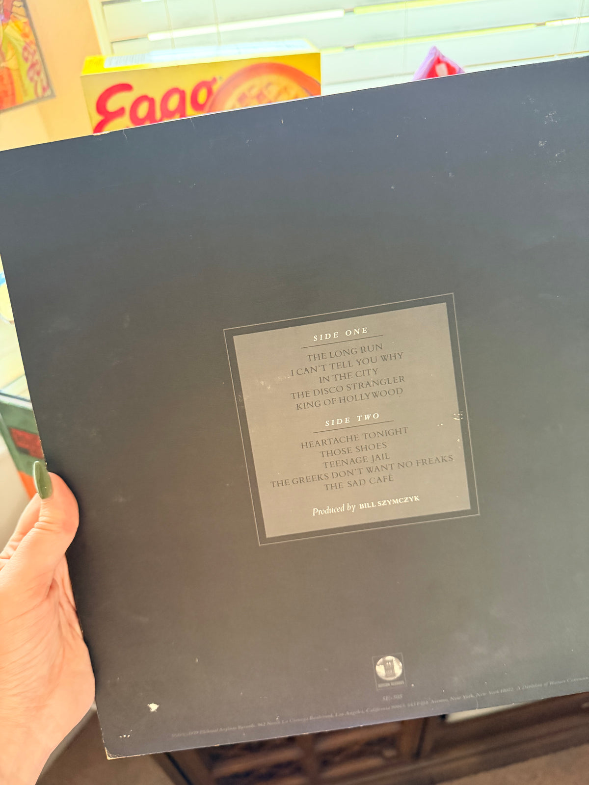 Eagles The Long Run vinyl record