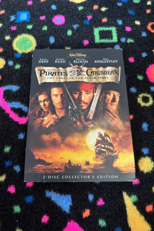 PIRATES OF THE CARIBBEAN: THE CURSE OF THE BLACK PEARL 2-DISC COLLECTOR'S EDITION DVD*