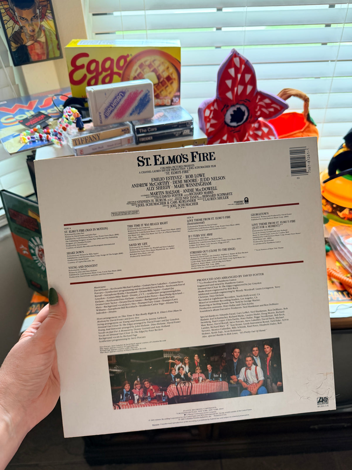 St. Elmo’s Fire vinyl record