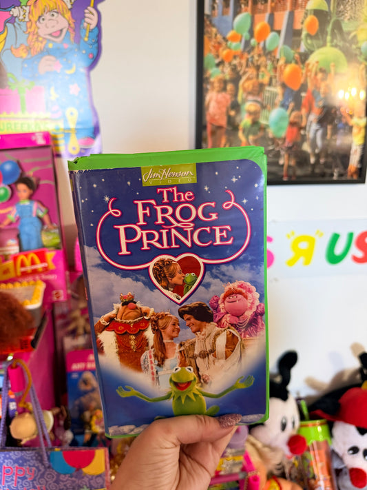 Jim Hensons frog prince vhs