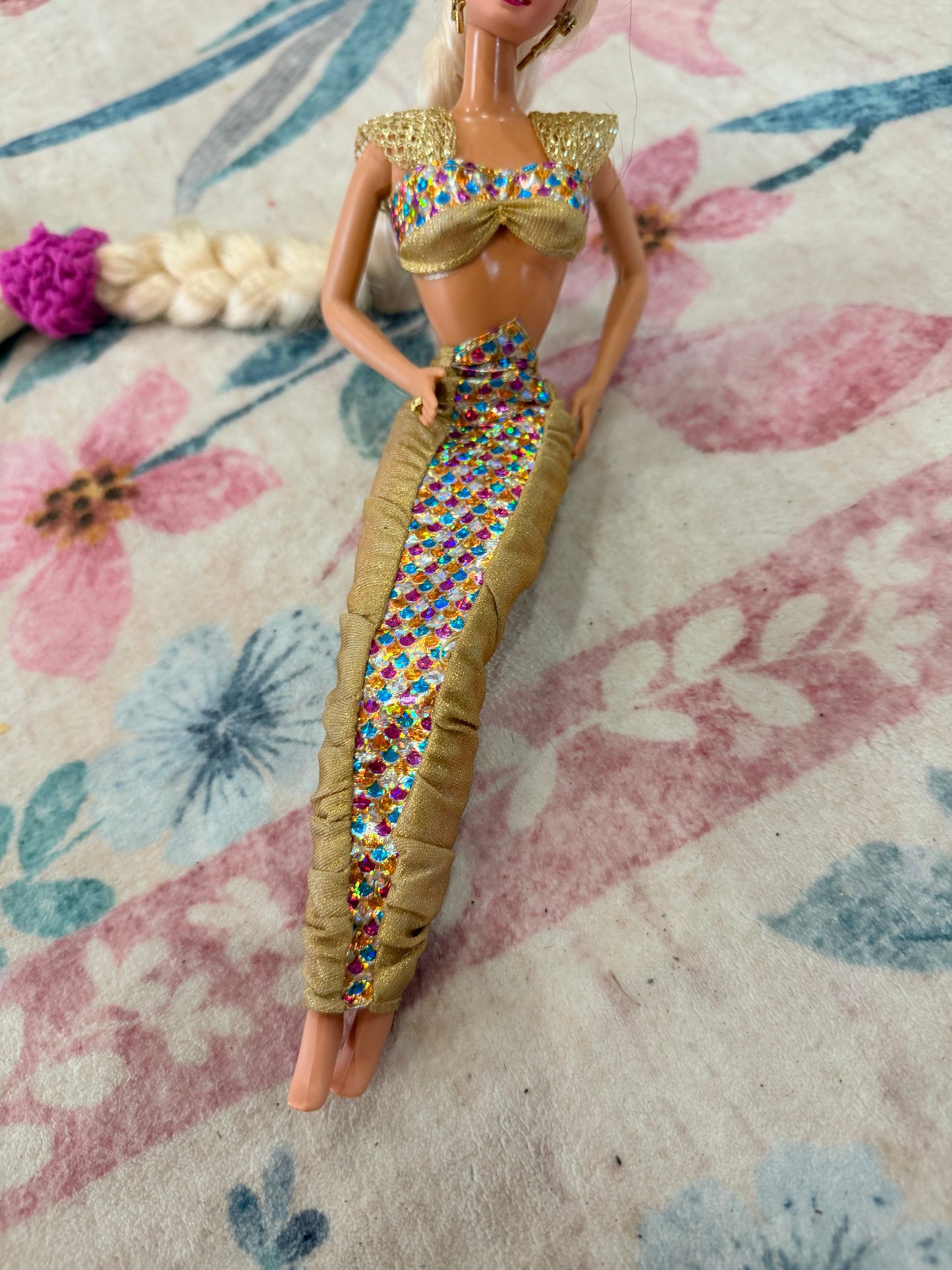 1995 Mattel Jewel Hair Barbie braid