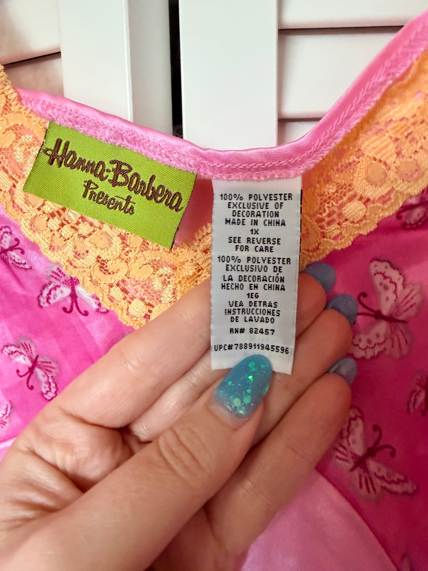 Vintage Flintstones Pebbles top - 1x